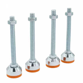 DSIT extra hoge stelvoeten-set voor serverracks (DS-FEET-A)