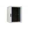 DSIT DS6604W 4U wandmontage serverkast met glazen deur, 600 x 600 x 280 mm, wit