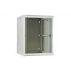 DSIT DS6604W 4U wandmontage serverkast met glazen deur, 600 x 600 x 280 mm, wit