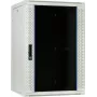 DSIT 27U wandmontage-serverkast met glazen deur, 600 x 600 x 1300 mm, wit