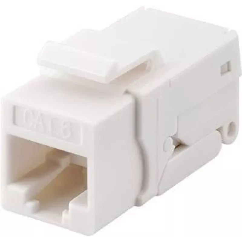DS-IT CAT6 UTP Keystone netwerkconnector, zonder gereedschap (DS-KC-UTP6-TL)