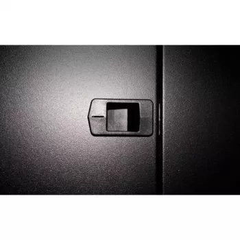 DSIT DS6604M 4U wandmontage serverkast met metalen deur, 600 x 600 x 280 mm, zwart