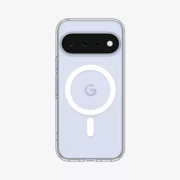 SPIGEN Ultra Hybrid Mag MagSafe-hoes voor Google Pixel 11 - transparant/wit