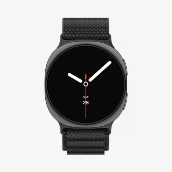 Spigen WBF1 armband voor Samsung Galaxy Watch 8 / 9 / Classic (40 / 44 / 46mm) zwart