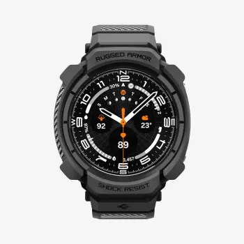 Spigen Rugged Armor PRO voor Samsung Galaxy Watch Ultra 2 2026 (47mm) mat zwart