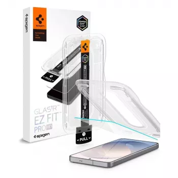 Spigen Glas.tR EZ Fit Pro AC HD gehard glas displayscherm voor Samsung Galaxy S26 FE - helder