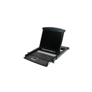 IOGEAR GCL1800 17 inch LCD KVM-consolecombinatie - 8-poorts VGA USB PS/2 rackmount 1U