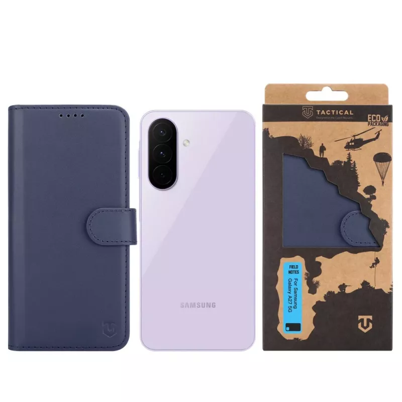 Tactische boekhoes Field Notes Galaxy A27 5G blauw