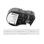 BRADY M4-124-490 B-488 ultra-agressief polyester label rol voor BMP41/BMP51/BMP53/M511, wit, 38,1 mm x 4,87 m