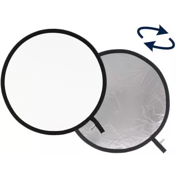 Manfrotto Reflector 50 cm, zilver/wit (LL LR2031)