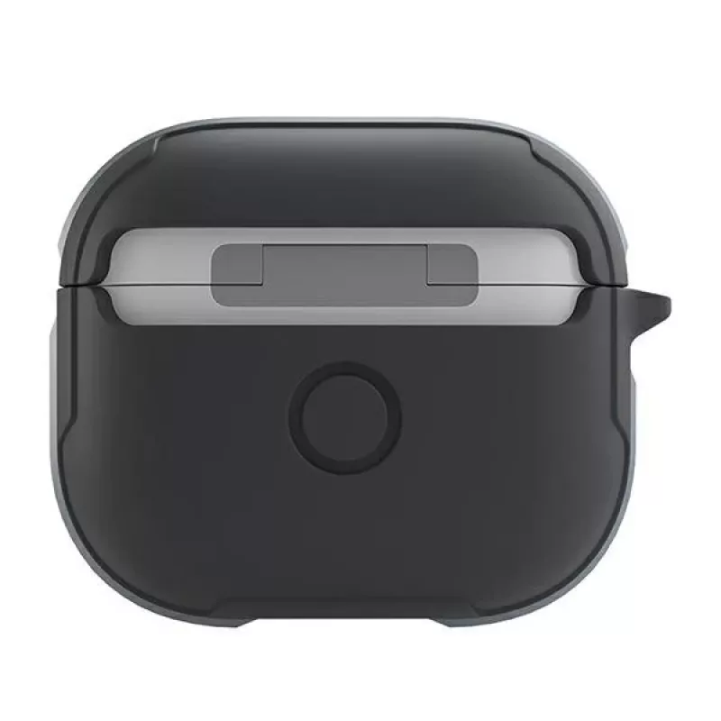 UNIQ Valencia antibacteriële hoes voor AirPods 3e generatie, grijs