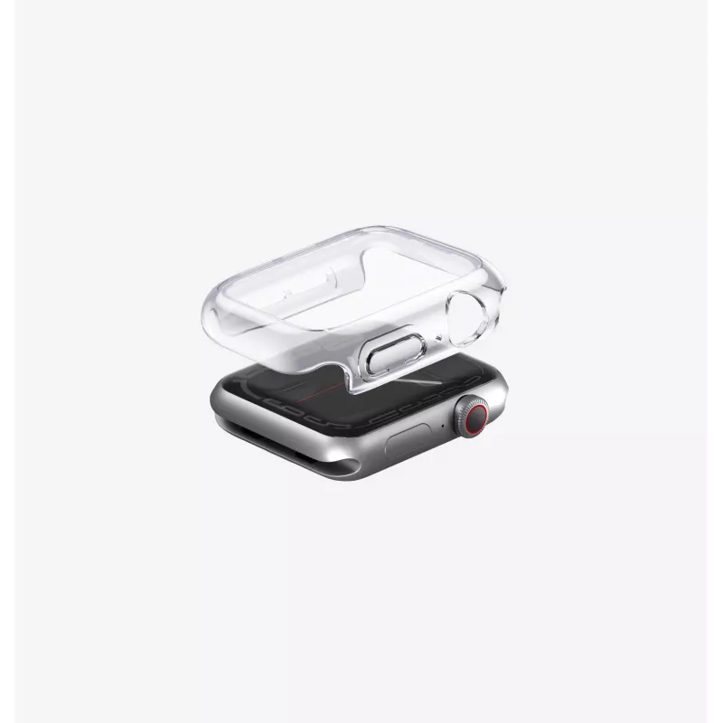 UNIQ Garde hoes voor Apple Watch Series 7/8/9 41mm rookgrijs