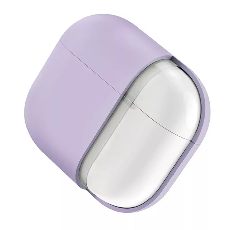 UNIQ Lino siliconenhoes voor AirPods Pro 2e generatie - lila lavendel