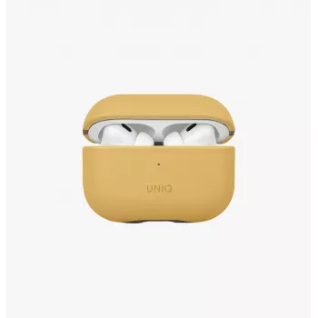 UNIQ Lyden DS hoes voor AirPods Pro 2e generatie (2022/2023) - kanariegeel/steengrijs
