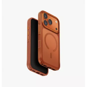 UNIQ Veren MagClick oplaadcase voor iPhone 17 Pro - oranje