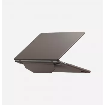 UNIQ Lyden Versa foliohoes voor MacBook Air 13 inch (M2/M3/M4/M5) zwart