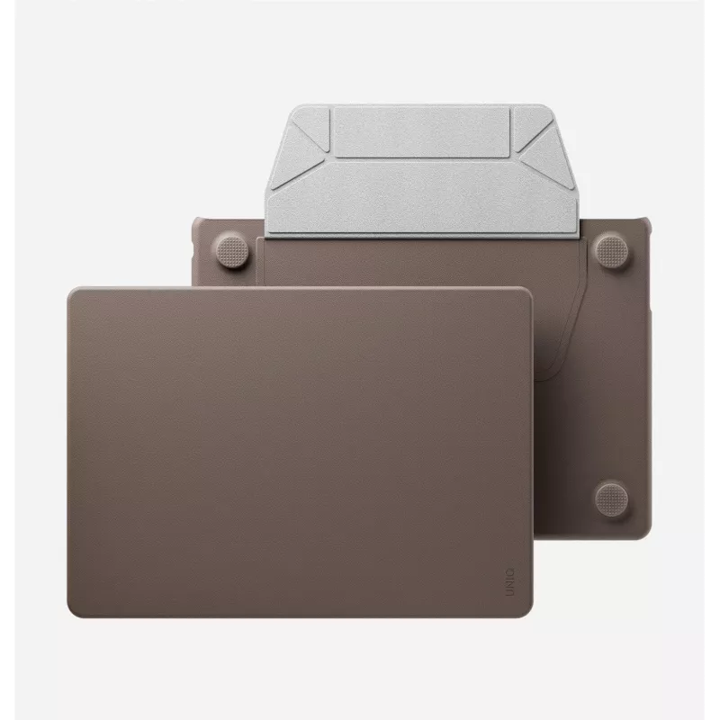 UNIQ Lyden Versa foliohoes voor MacBook Air 13 inch (M2/M3/M4/M5) zwart