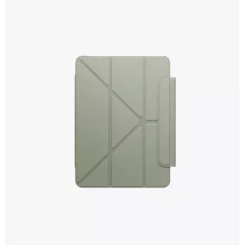 UNIQ Camden Lite folio-hoes voor iPad 11 inch A16 (2025) en iPad 10,9 inch 10e generatie (2022) grijs