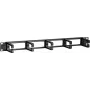 DS-IT 19 inch kabelmanagementpaneel, kunststof - 1U (DS-1903)