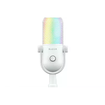 RAZER Seiren V3 Chroma 32-bit DSP USB-condensatormicrofoon met RGB-verlichting - wit