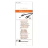 Vivanco VVITUSBAMICB10MK USB 2.0 Type-A naar Micro-B-kabel, 1 m, zwart