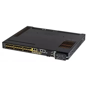 Cisco Catalyst IE9300 industriële ethernet-switch met 24 Gigabit-SFP-downlinkpoorten en 4 10G-SFP+-uplinkpoorten