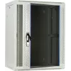 DSIT 15U wandmontage-serverkast met glazen deur, wit, 600x450x770 mm (DS6415W)