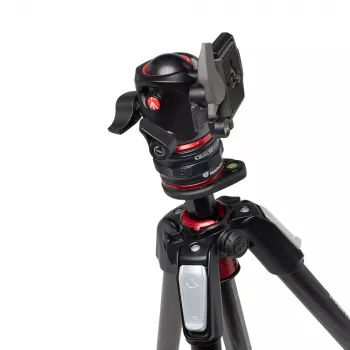 Manfrotto MK055CXPRO4BHQR carbon statief met kogelkop