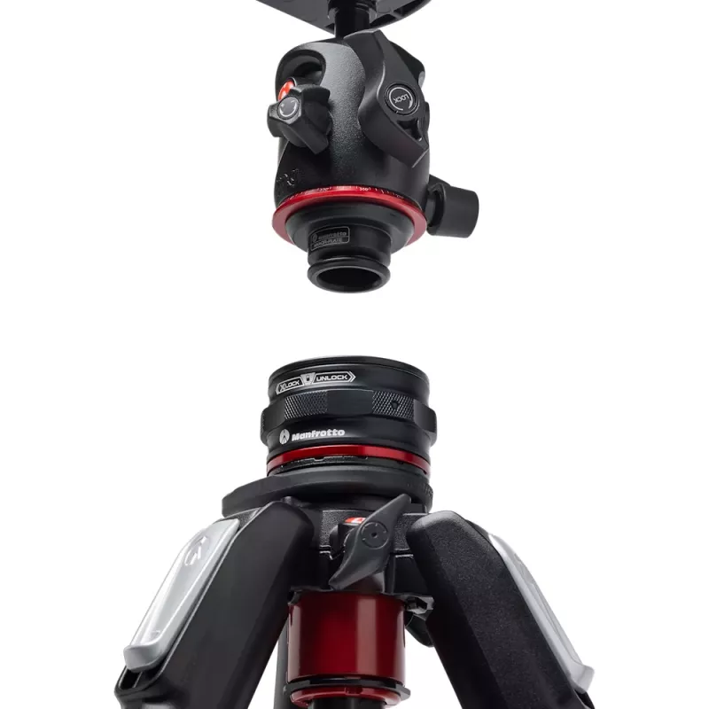 Manfrotto MK055CXPRO4BHQR carbon statief met kogelkop