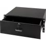 DS-IT afsluitbare documentlade 4U rackmontage staal zwart (DS-DR04)