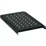 DSIT DS-UH100 uitschuifbaar rackplateau 1U 930mm diepte 18kg belasting zwart