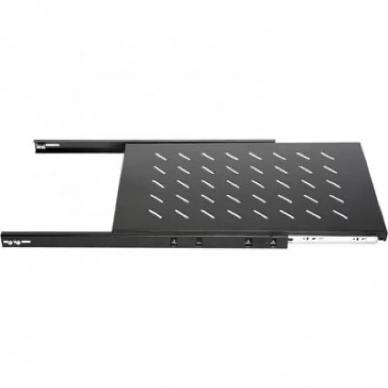 DSIT DS-UH100 uitschuifbaar rackplateau 1U 930mm diepte 18kg belasting zwart