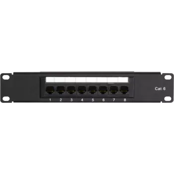 DSIT DS-10Patch6-8UTP 10-inch 8-poorts UTP CAT 6 patchpaneel