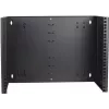 DSIT DS-WMB8-M 8U 19-inch vaste wandmontage rackbehuizing, 300 mm diepte, zwart