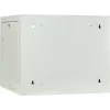 DSIT DS6609W 9U wandmontage-serverkast met glazen deur, 600x600x500 mm, zwart
