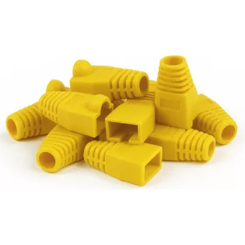DSIT DANICOM RJ45 trekontlasting huls Geel 10-pack
