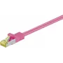 DSIT Cat.7 S/FTP (PiMF) RJ45 netwerkkabel, Roze, 15m