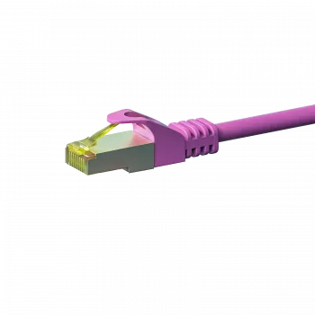 DSIT Cat.7 S/FTP (PiMF) RJ45 netwerkkabel, Roze, 15m