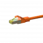 DSIT Cat.7 S/FTP PiMF RJ45 netwerk patchkabel, 30m, Oranje