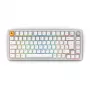 Glorious GMMK Pro mechanisch toetsenbord, 75% voorgemonteerd, ISO UK-indeling, wit