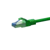 DSIT CAT 6a S/FTP LSOH netwerk-patchkabel, 1,5 m, groen