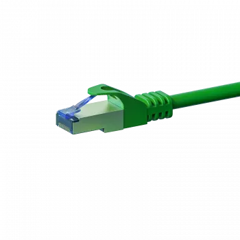 DSIT CAT 6a S/FTP LSOH netwerk-patchkabel, 1,5 m, groen