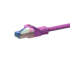 DSIT CAT 6a LSOH S/FTP netwerk-patchkabel 1,5 m roze