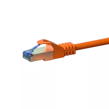 DSIT CAT 6a S/FTP LSOH netwerk-patchkabel, 20m, oranje, 10 Gbps, 500 MHz, RJ45