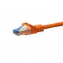 DSIT CAT 6a S/FTP LSOH netwerk-patchkabel, 20m, oranje, 10 Gbps, 500 MHz, RJ45