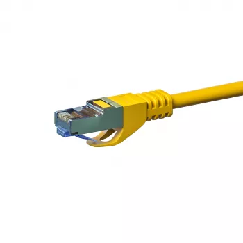 DSIT CAT 6a netwerkkabel LSOH - S/FTP - 50 meter - geel (DC-6A7-500)
