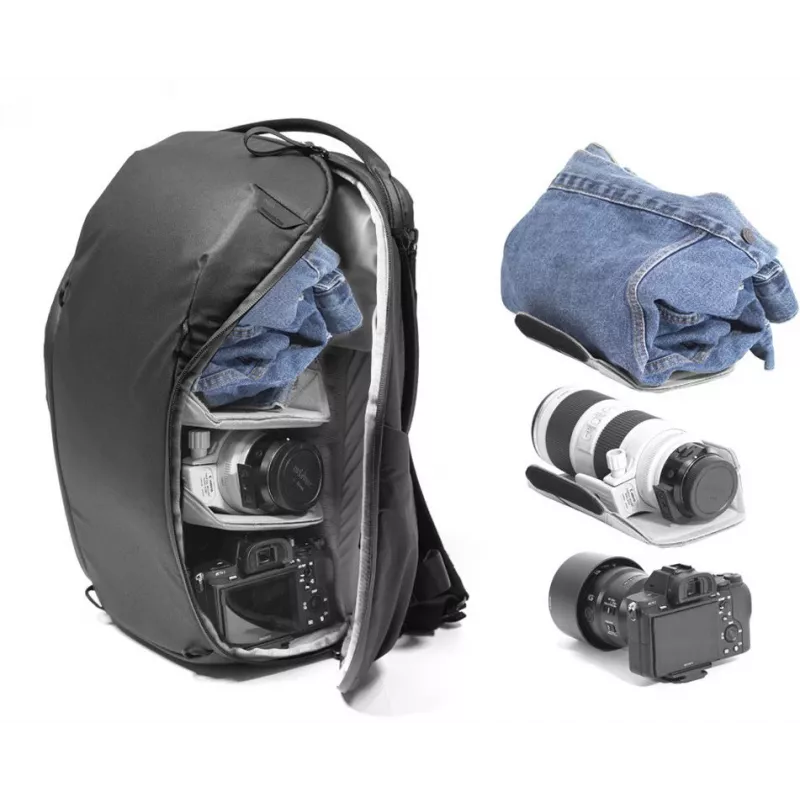 Peak Design Everyday Backpack Zip 15L zwart BEDBZ-15-BK-2