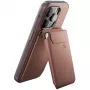 Peak Design Mobile Wallet SlimLink magnetische kaarthouder met standaard voor MagSafe, Adobe Red