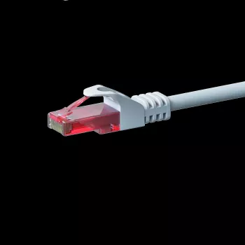 DSIT DC-62-020 CAT6 U/UTP netwerkkabel, 2 m, wit, 100% koper