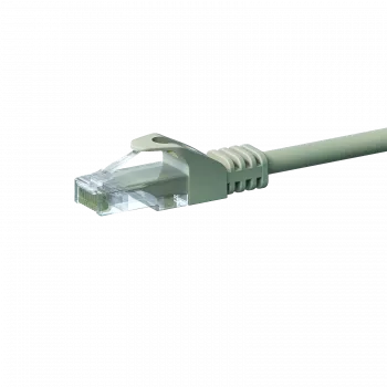 DSIT CAT5e U/UTP netwerk-patchkabel, 1 m, grijs, 100% koper, RJ45, Gigabit Ethernet